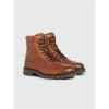 Warm Padded Leather Boots Online