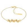 Calvin Klein Women'S Gold Ip Crystal Bracelet New