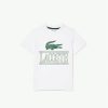 Lacoste Logo Grphc T Jn34 Hot