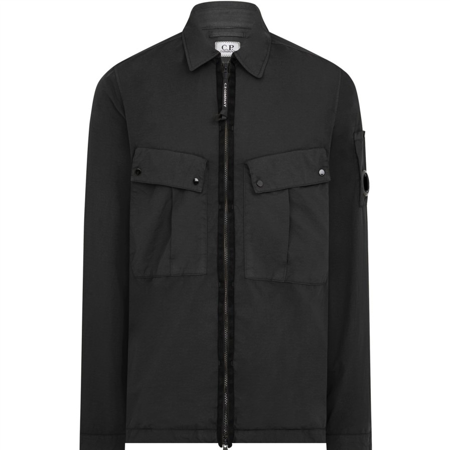 Cp Company Flatt Nylon Overshirt Wholesale