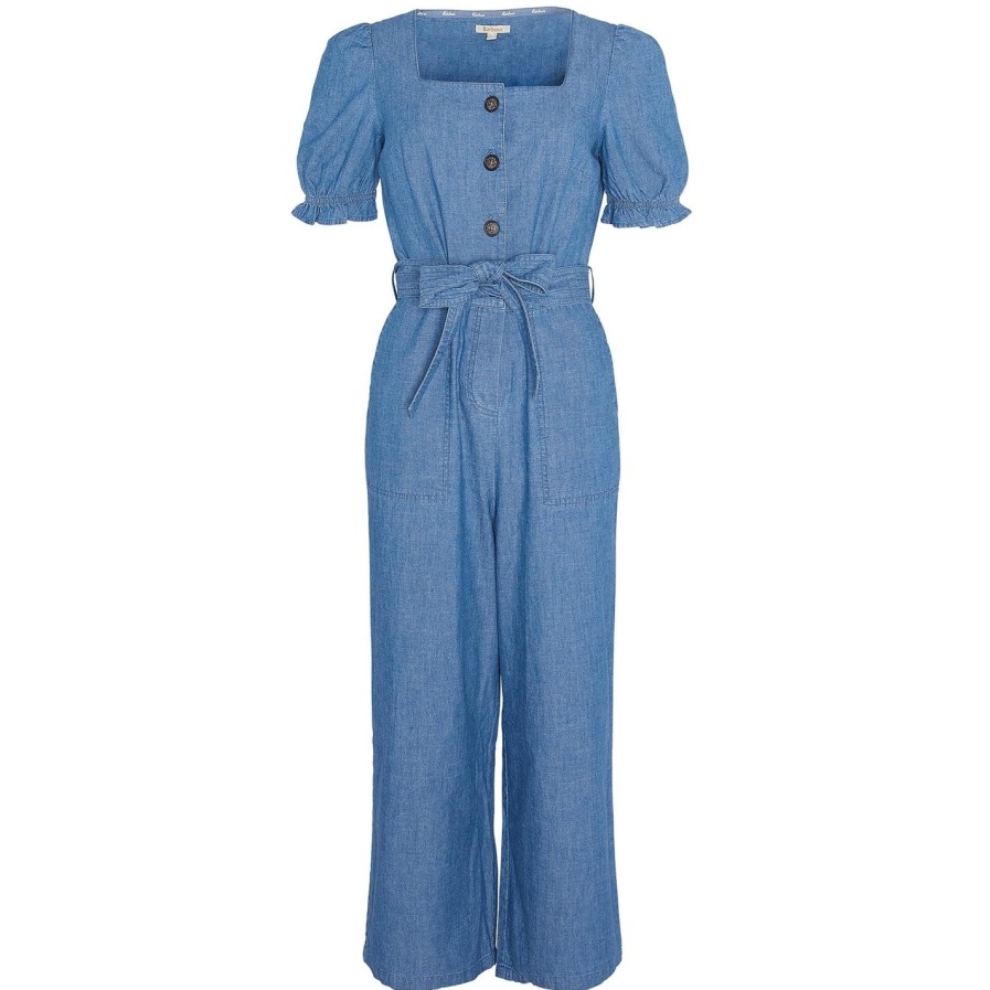 Berkley Denim Jumpsuit Wholesale