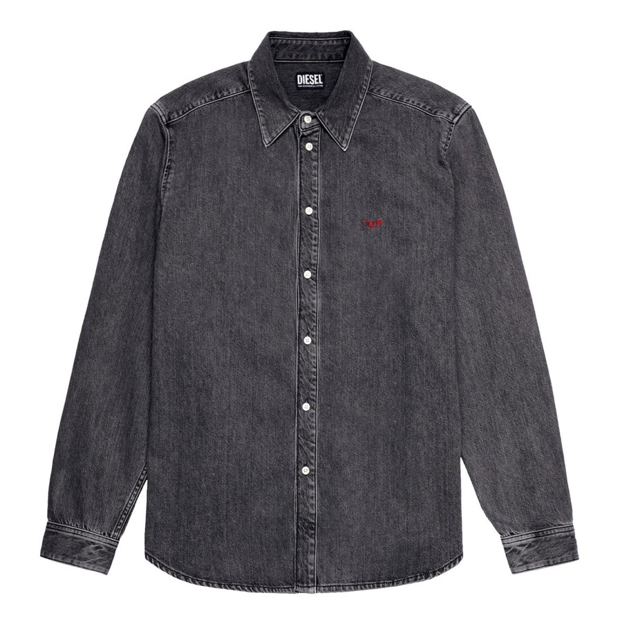 Long Sleeve Denim Shirt New