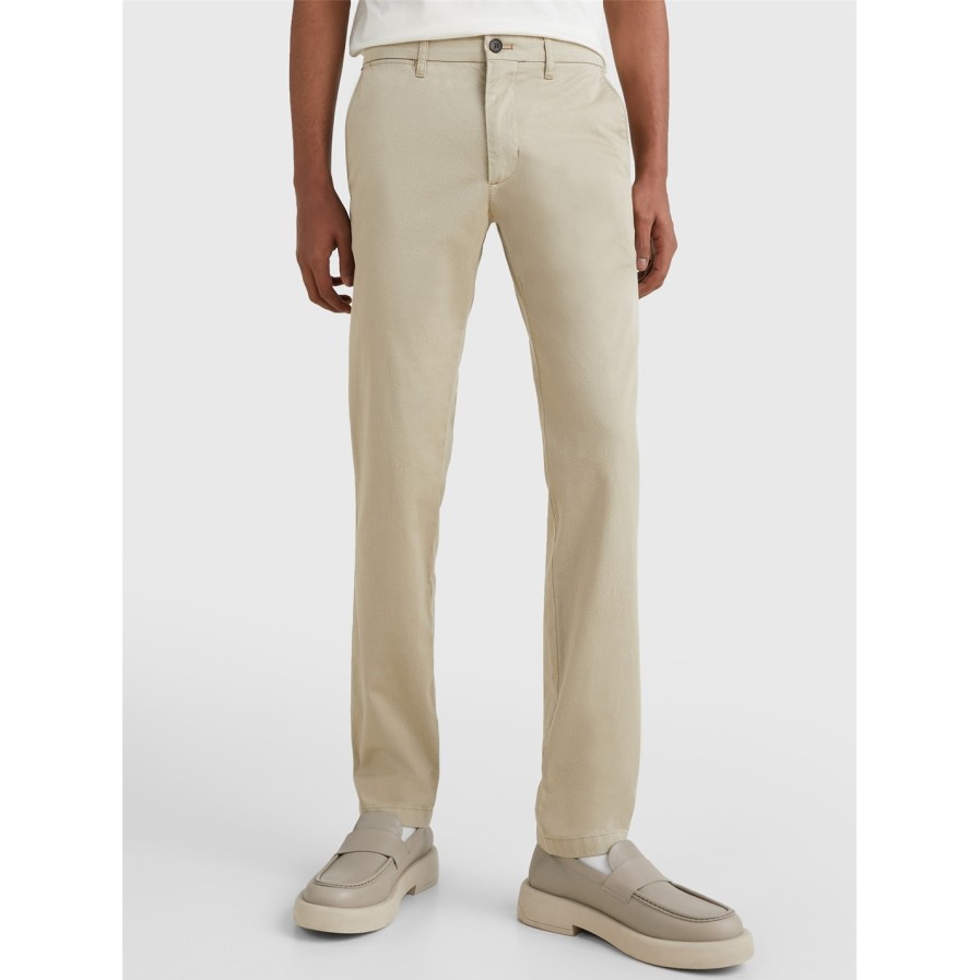 Bleeker Textured Slim Fit Chinos Online