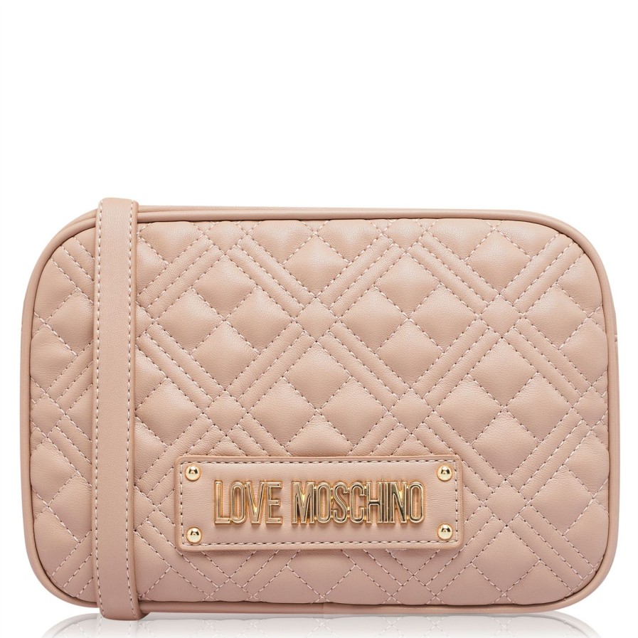 Love Moschino Super Quilt Camera Bag Womens Hot