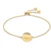 Ladies Calvin Klein Brushed Yellow Crystal Bracelet Hot