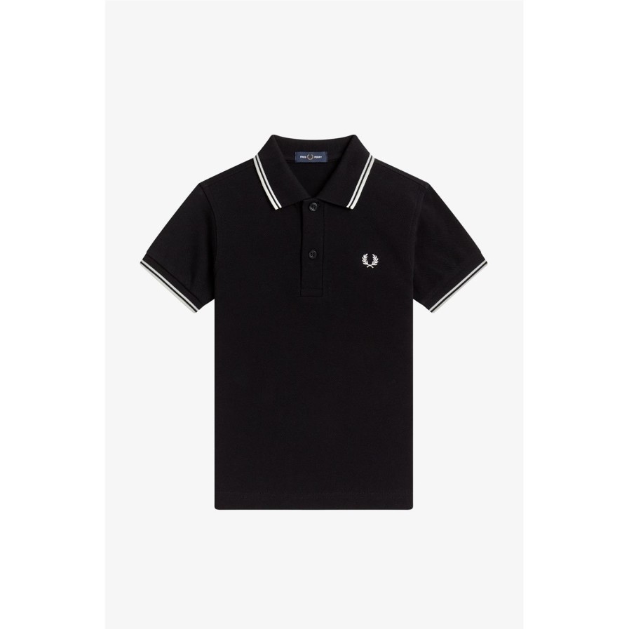 Junior Boys Twin Tipped Polo Shirt Hot