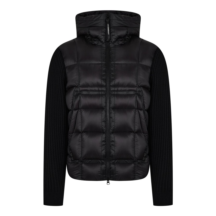 Mixed Knit Goggle Jacket Online