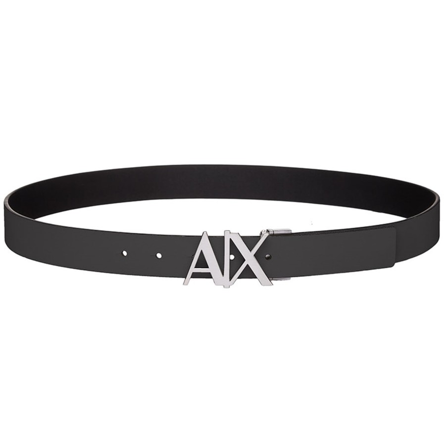 Armani Cut Out Large Logo Belt Online