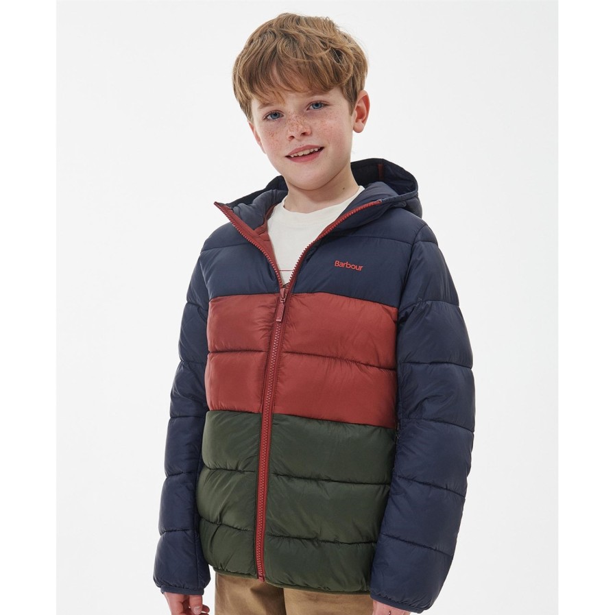 Boys' Kendle Quilted Jacket Hot