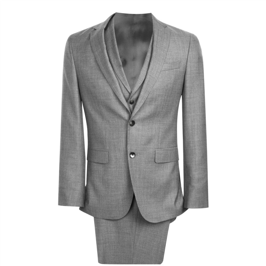 Single Breasted Woven Texture Suit Jacket New