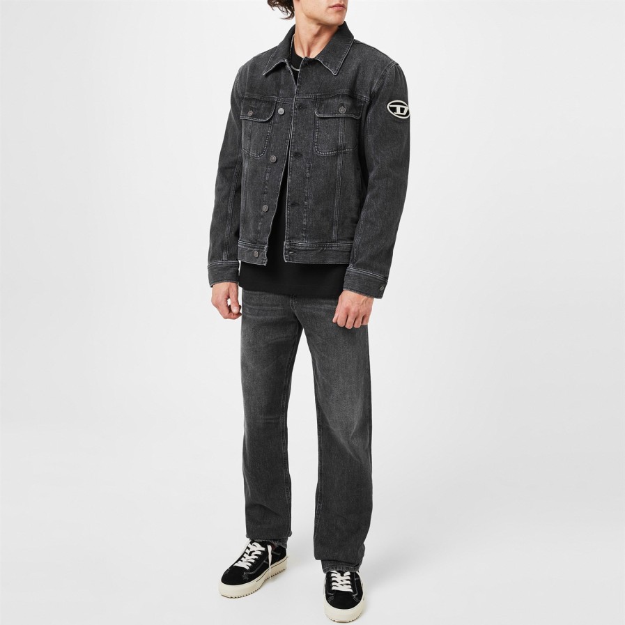 Barcy Trucker Jacket With Plaque Best