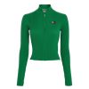 Badge Zip Through Sweater Clearance