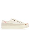 Square Canvas Low Trainers Mens Clearance