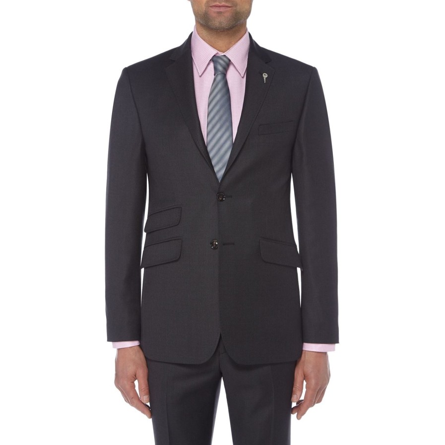 Chalky Birdseye Suit Jacket Clearance