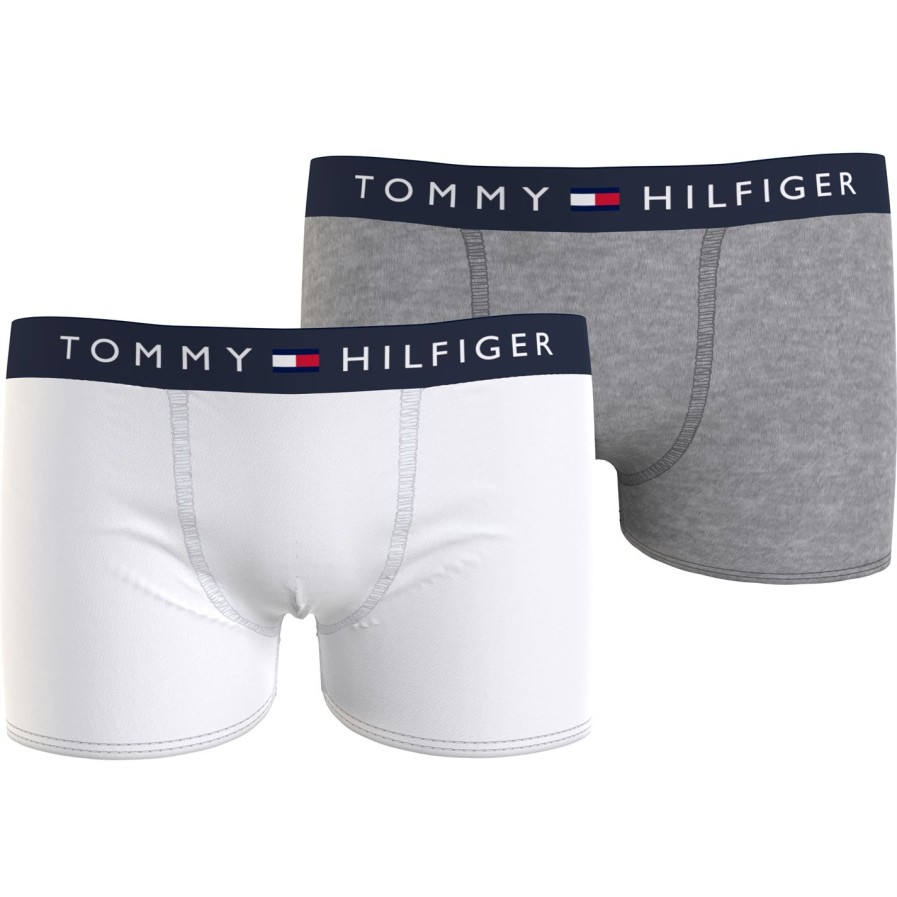 Tommy 2 Pack Logo Boxer Shorts Wholesale