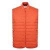 Quilted Crinkle Vest Hot