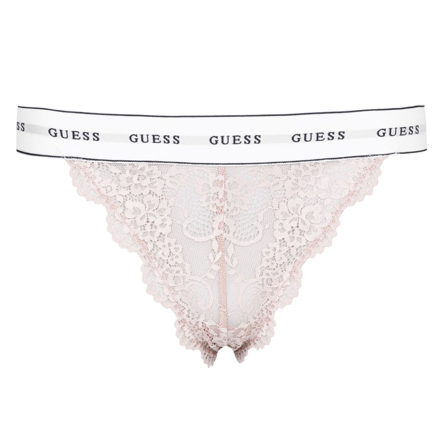 Guess Flower Lace Brazilian Briefs Hot