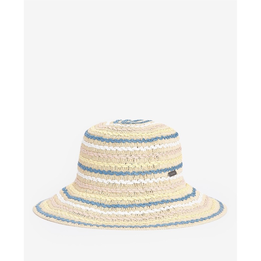 Dana Cloche Straw Bucket Hat Online