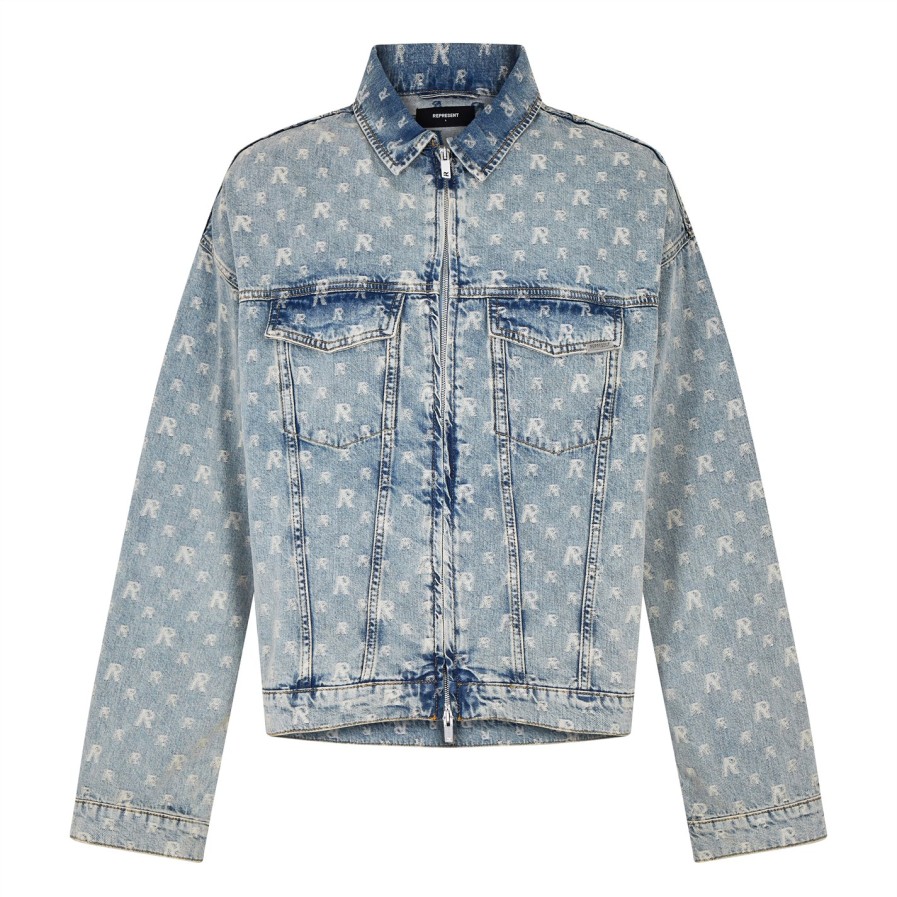 Monogram Denim Jacket Online