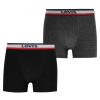 Junior Levis 2 Pack Sports Boxer Shorts New