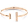 Ladies Calvin Klein Polished Carnation Crystal Bangle New