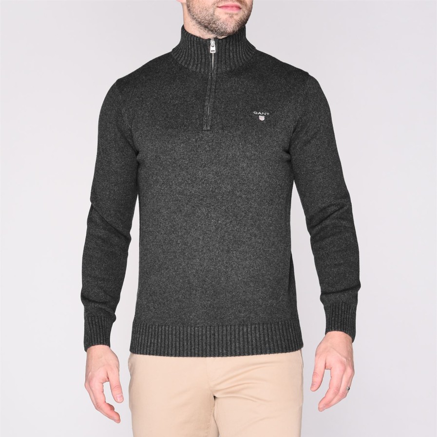 Cotton Half Zip Jumper Online