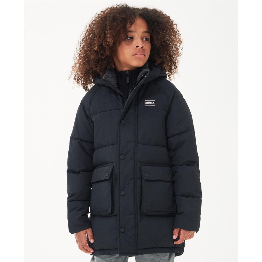 Boys' Govan Quilted Jacket Hot