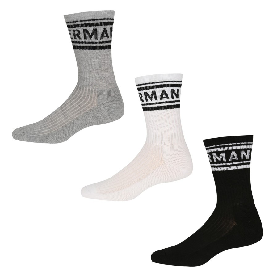 Sherman 3 Pack Sport Socks Mens Wholesale