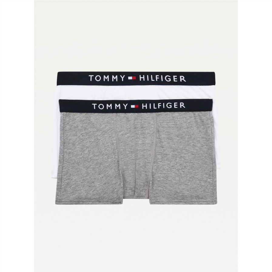 Tommy 2 Pack Logo Boxer Shorts New