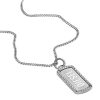 Diesel Stainless Steel Dog Tag Necklace New