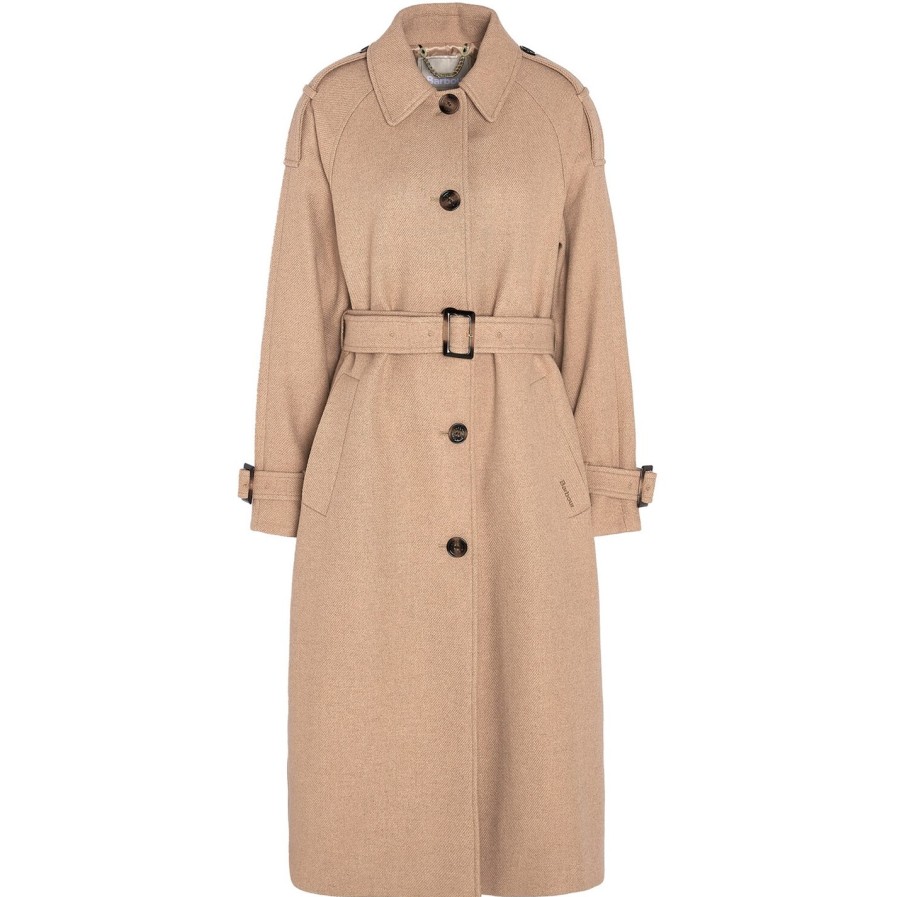 Alberta Wool Trench Coat Wholesale