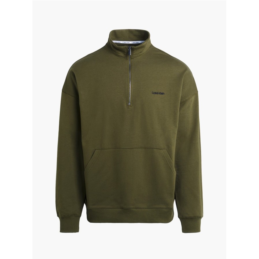 Quarter Zip Lounge Sweatshirt Clearance