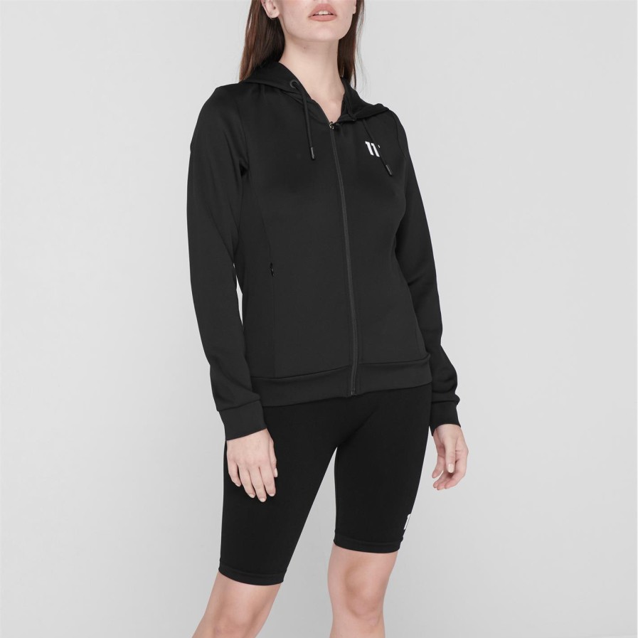 Core Poly Full Zip Hoodie Best