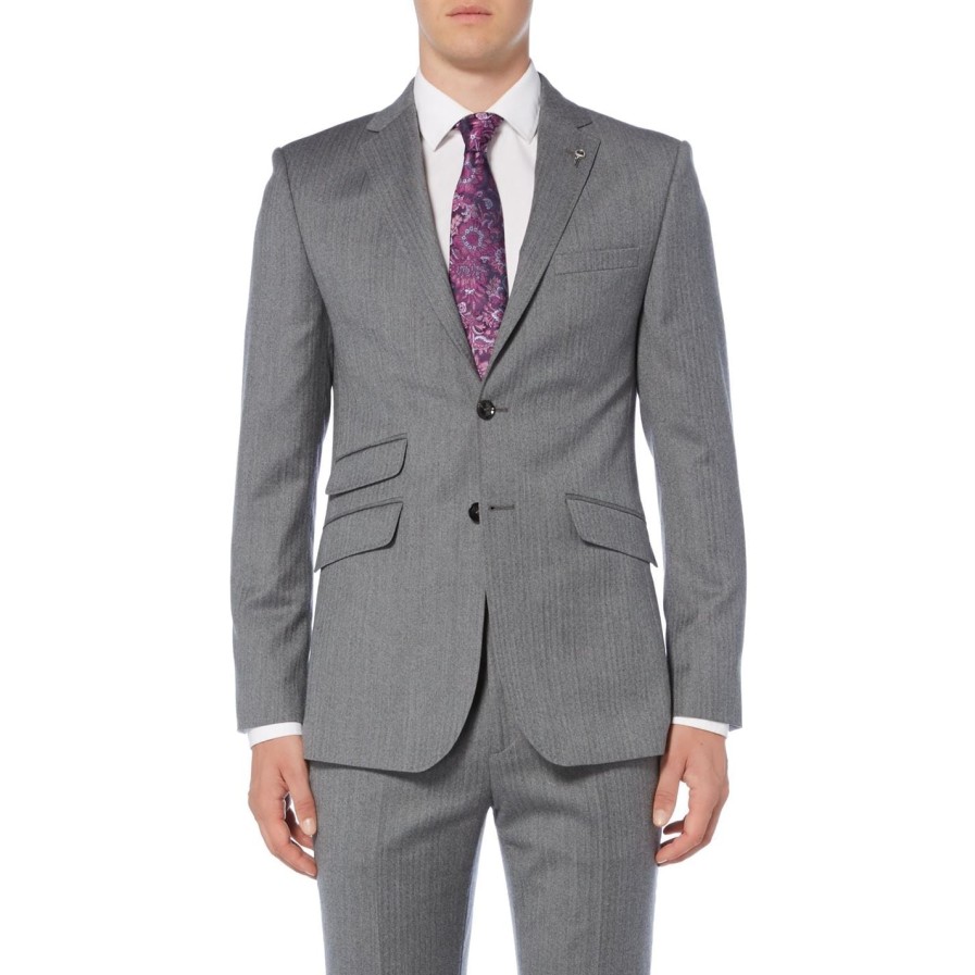 Kerkho Herringbone Suit Jacket Hot