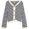 Sandgate Striped Cardigan Clearance