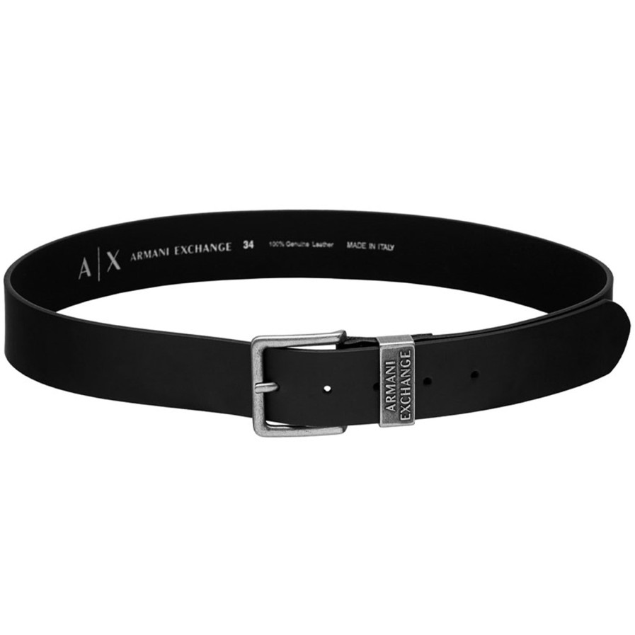 Armani Exchange Men'S Inner Logo Belt Wholesale