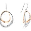 Ladies Calvin Klein Polished Two Tone Stainless Steel And Rose Gold Ring Earrings Online