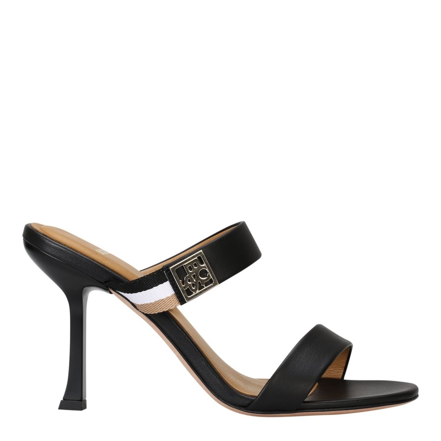 Leather Heeled Mules Online