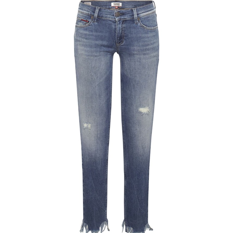 Tommy Jeans Skinny Frayed Hem Nora Jeans Online