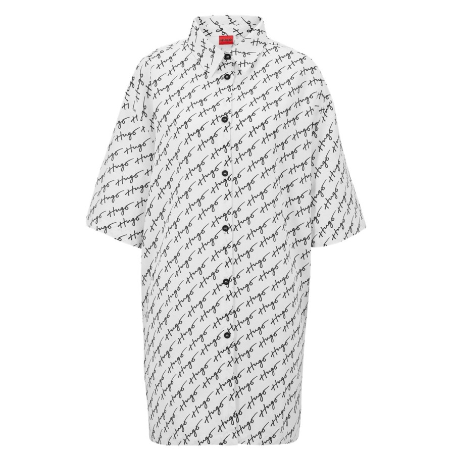 Hugo Signature Shirt Ld33 New