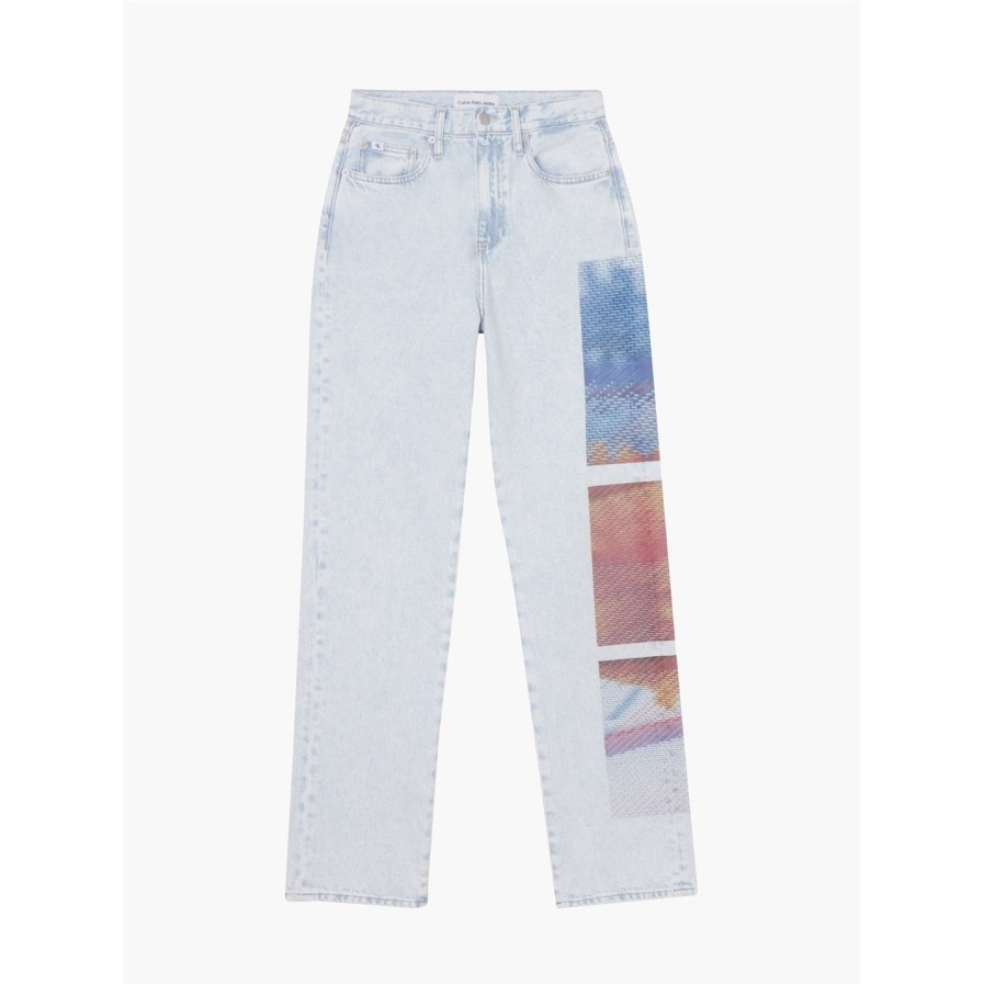 Rise Straight Jeans Clearance