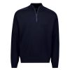 Marine Quarter Zip Sweater Wholesale