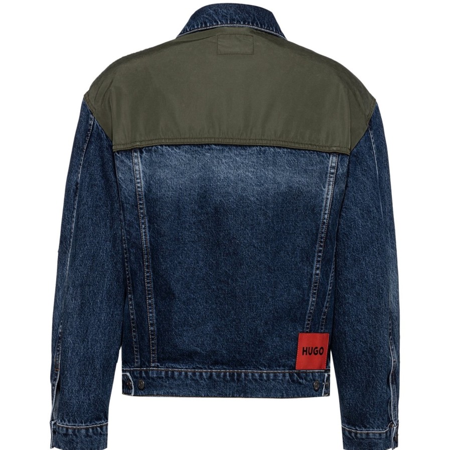 Hybrid Relaxed Fit Denim Jacket Best